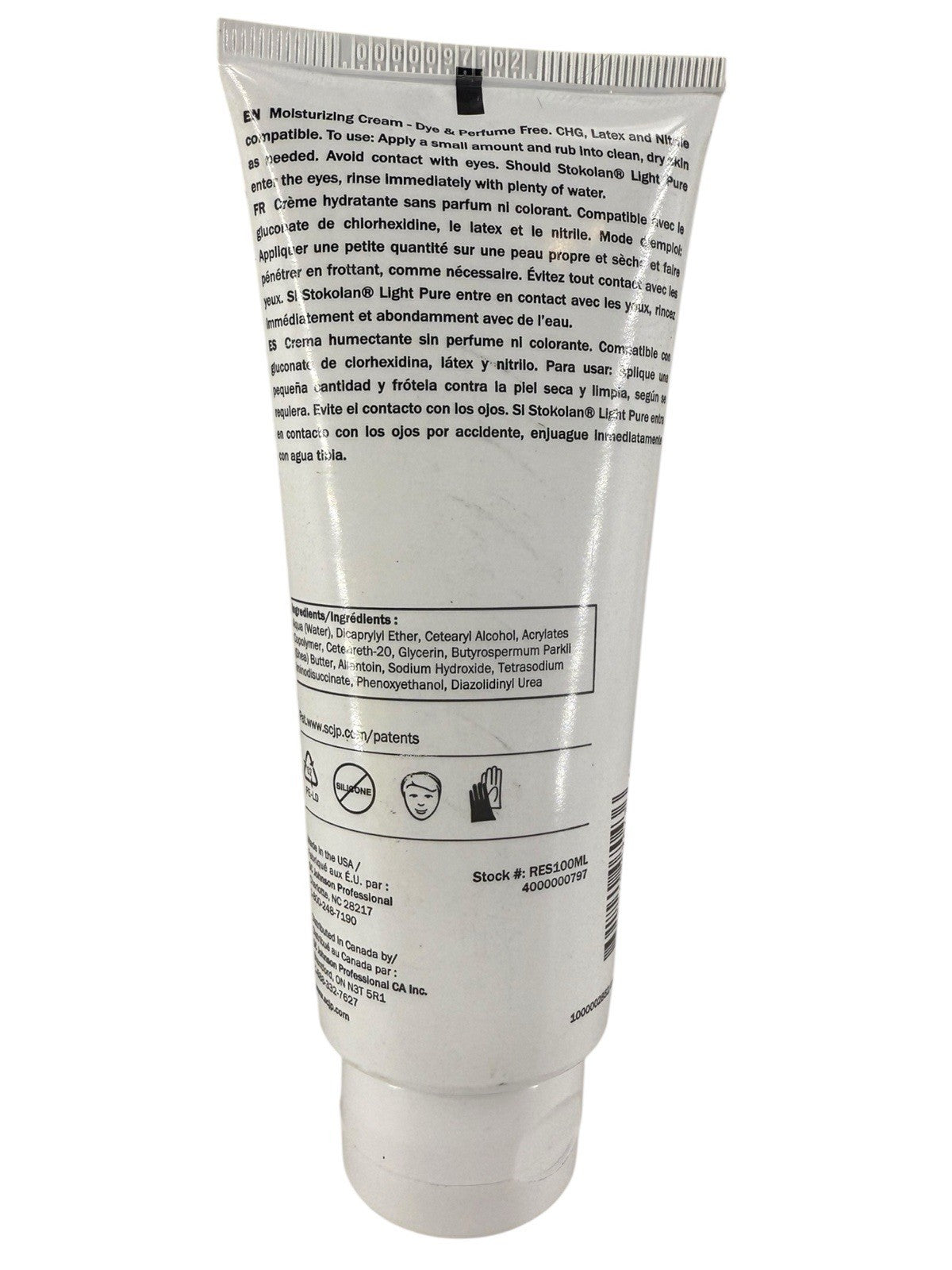 DEB-STOKO STOKOLAN LIGHT PURE 100ML Skin Moisturizing Cream Normal Skin