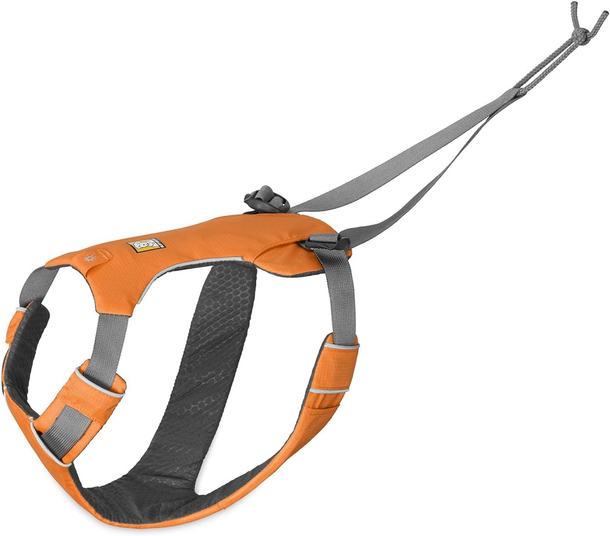 Ruffwear, Omnijore System for Dog Joring, Running, and Hiking with Harness, Hipbelt, Towline, and Water Bottle, Orange Poppy, Small