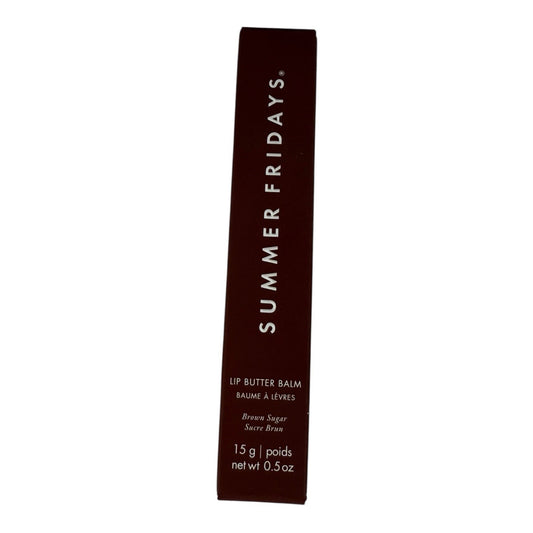 Summer Fridays Lip Butter Balm - Brown Sugar - 0.5oz / 15g New with Box