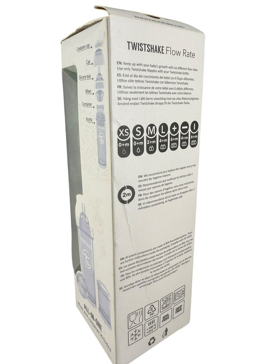 Twistshake Anti-Colic Bottles for Baby Care, (330ml/11oz ) - 2 PACK - NEW