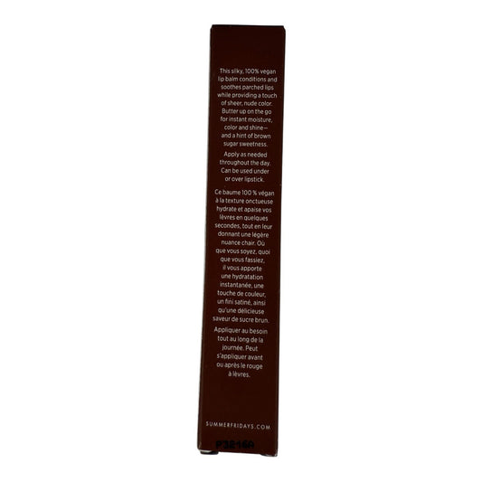 Summer Fridays Lip Butter Balm - Brown Sugar - 0.5oz / 15g New with Box