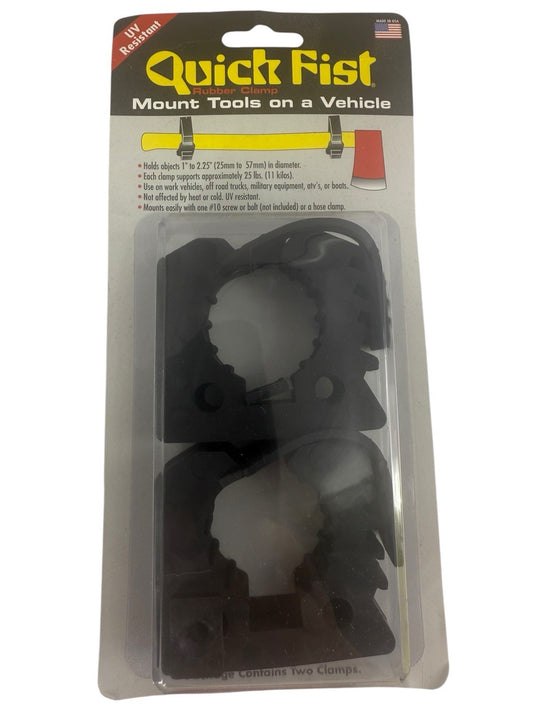 Quick Fist 10010 Rubber Vehicle Mounting Clamp