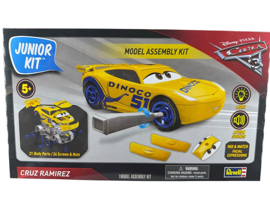 Revell Cars 3 Cruz Ramirez Junior Model Assembly Kit Model Kit RARE FIND