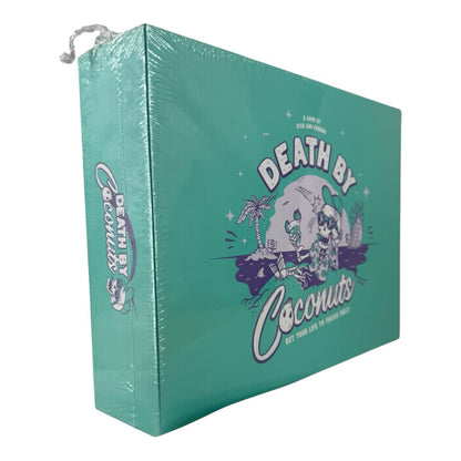 Death By Coconuts Board Game Risk Reward Bet Life FACTORY SEALED Bubblegum Stuff