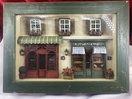 3d Wall Art Wood RUSTIC KITCHEN