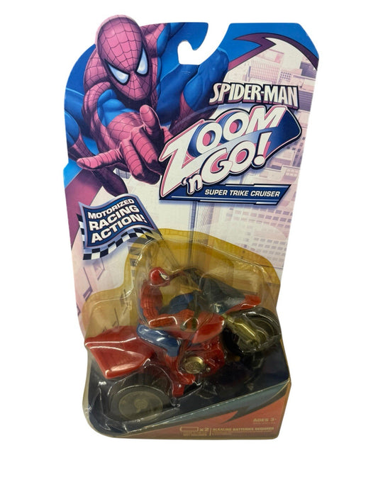 SPIDER-MAN ZOOM N GO 4X4  web Rider  Super Trike Cruiser RARE RARE RARE.