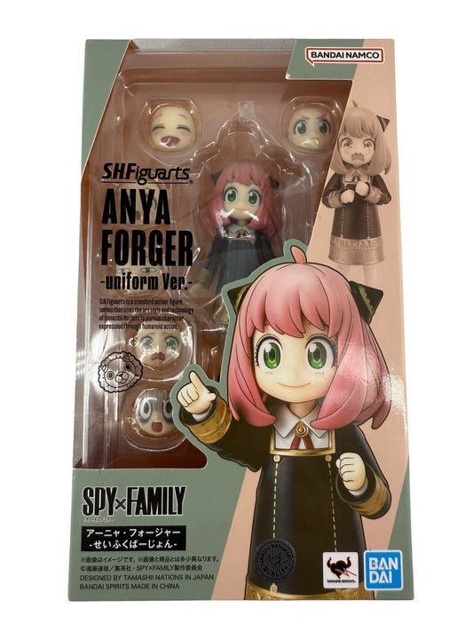 Bandai S.H. Figuarts Anya Forger Uniform Version Spy X Family USA Seller New