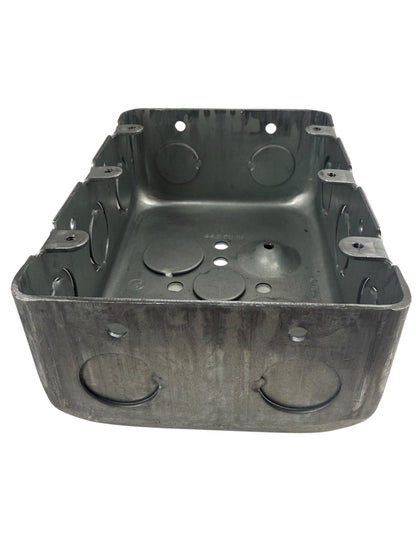 Gavin Industries 2 1/8 - 3 Gang Multi Device Switch Box galvanized Steel MGSB-3