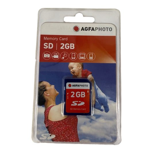 2GB SD MEMORY CARD - High Quality Camera, Phone Or Computer Storage