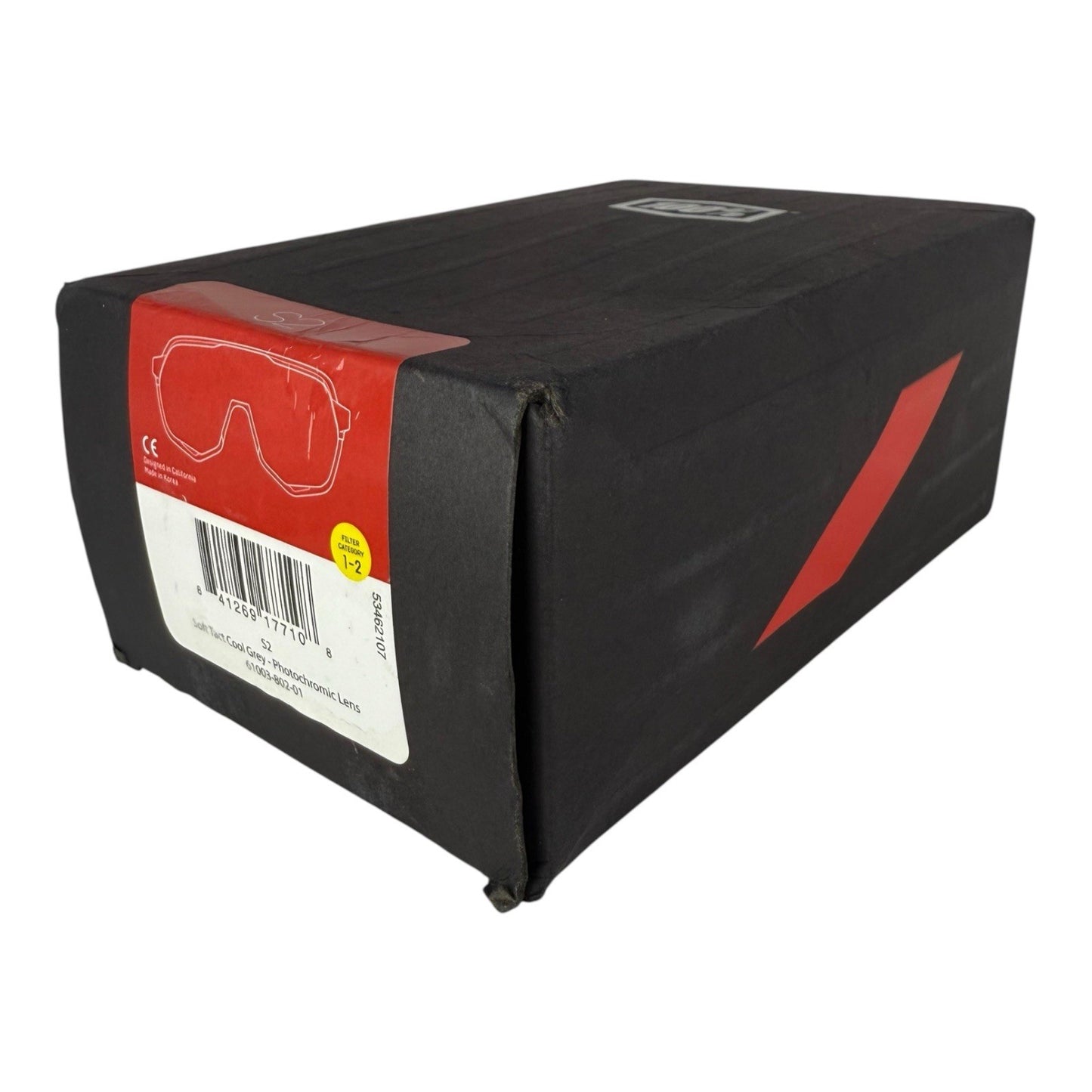 100% S2 - Soft Tact Cool Gray Grey- Photochromic Lens 53462107