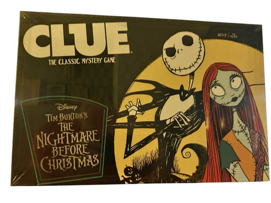 Nightmare Before Christmas CLUE Board Game Hasbro Disney Tim Burton NEW SEALED