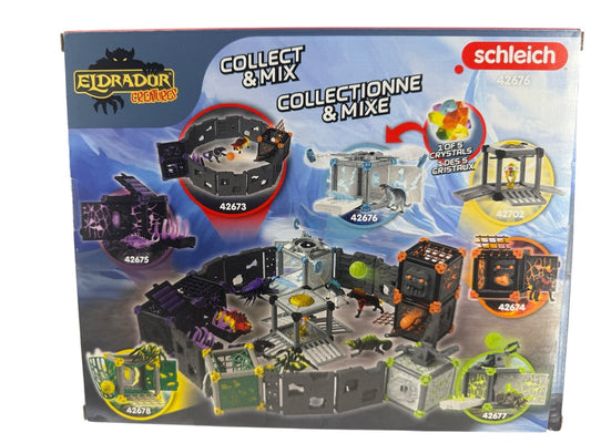 Schleich ELDRADOR Creatures BattleCave Ice Rat Mythical Action Playset- Fanta...