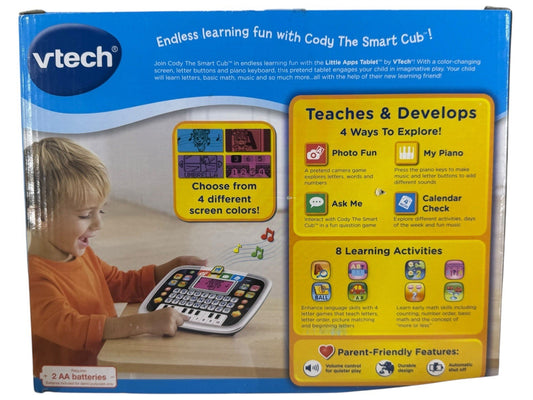 VTech Little Apps Tablet Color Changing Screen 12 Learning Activities