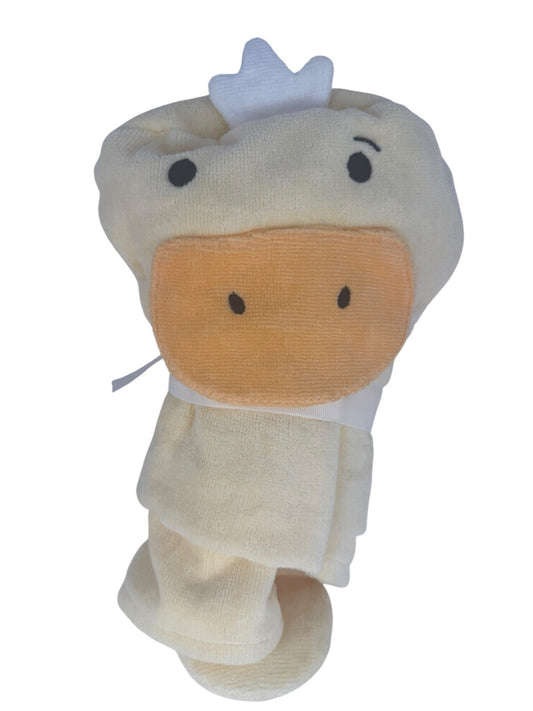 Elegant Baby Bath Wrap Hooded Duck Towel Hoodie Bathing - Newborn - 24 Months