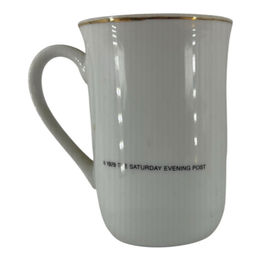 Norman Rockwell "Doctor and the Doll" Coffee Mug (1929, Saturday Evening Post)