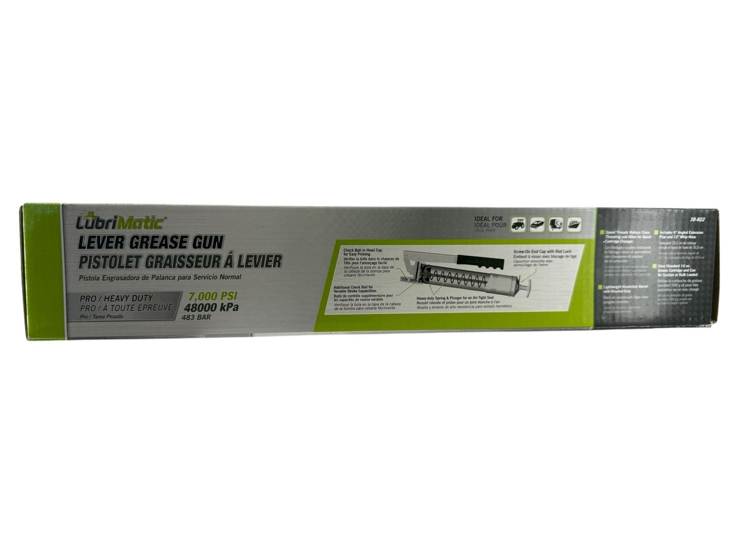 Grease Gun by Lubrimatic Lever 30-802 7,000 PSI - NEW w/ FREE SHIPPING