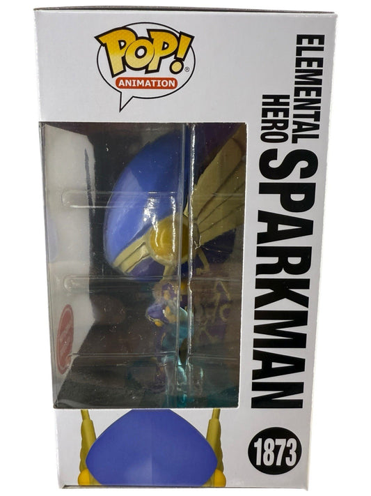 Funko Pop! Vinyl: Yu-Gi-Oh! - Elemental Hero Sparkman - With Protective Case