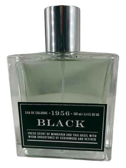 Tru Fragrance 1956 BLACK Men's Eau De Cologne 3.4 fl oz ~