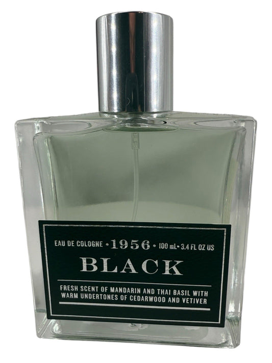 Tru Fragrance 1956 BLACK Men's Eau De Cologne 3.4 fl oz ~