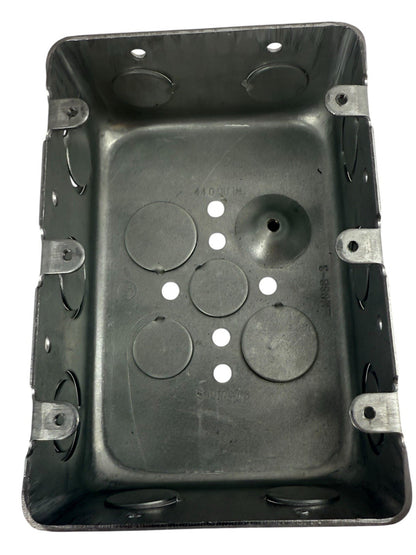 Gavin Industries 2 1/8 - 3 Gang Multi Device Switch Box galvanized Steel MGSB-3