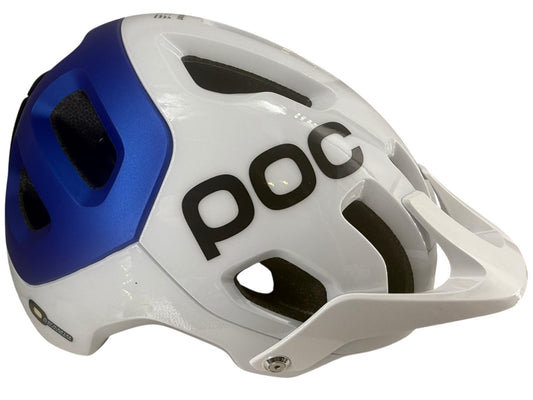 POC TECTAL RACE MIPS Mountain Bike Helmet Medium M/55-58 White Opal Blue
