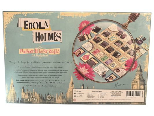 Enola Holmes Finder of Lost Souls GF9 Board Game Gale Force Nine Boardgame