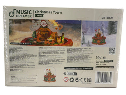 DIY Christmas Music Box -Build It Christmas Town AM46 Music Dreamer 🎵 Sakura 🎵