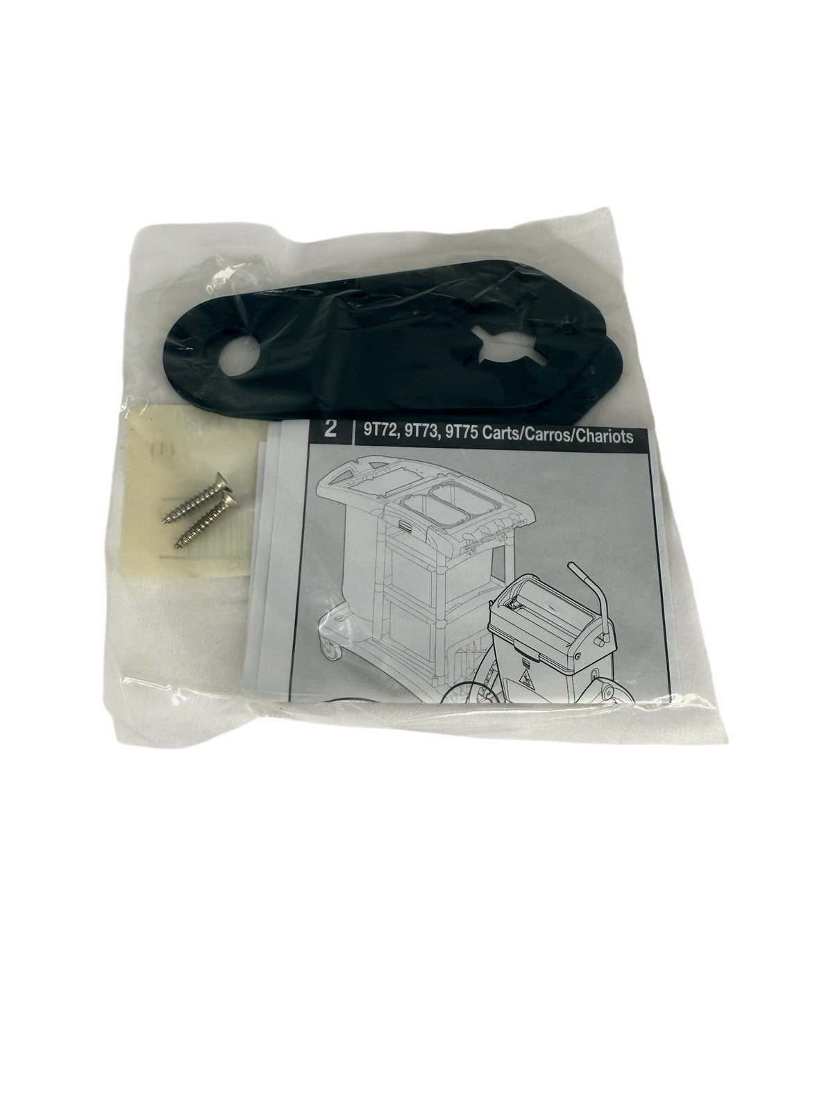 Rubbermaid Hygen Clean Water Lock Kit Replacement Part 9T72, 9T73, 9T75 Cart