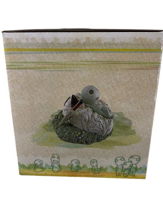 Benelic Princess Mononoke Upon San's Mask Statue Desk Clock