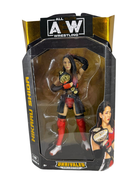 AEW Unrivaled Collection Hikaru Shida Action Figure (‎AEW0045)