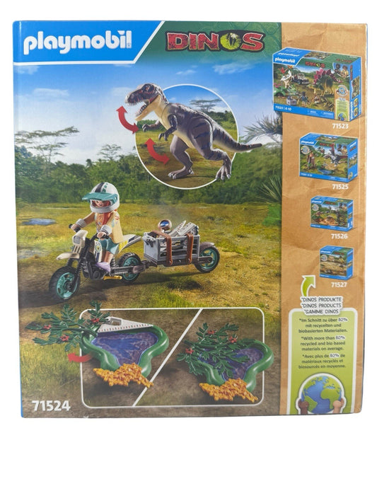 🦖 Playmobil T- Rex Hunt Set  71524 Dinos 🦖 46 Pieces Ages 4-10 🦖 NEW