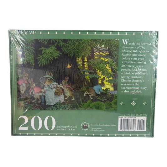 Classic Tale of Peter Rabbit 200-Piece Jigsaw Puzzle and Book : A 200-Piece...