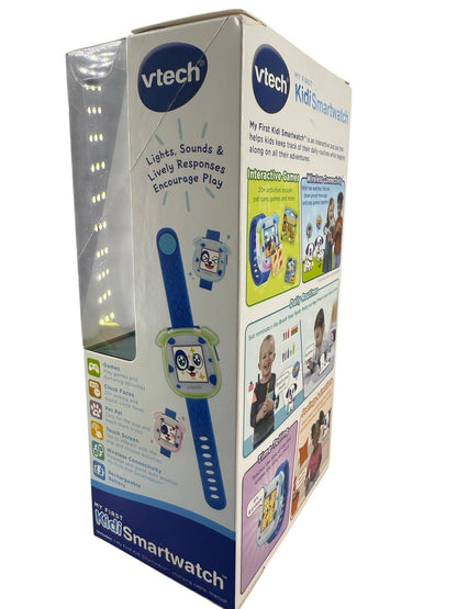 NEW VTech My First Kidi Smartwatch Kids Smart Watch Fun Games Apps Ages 3-5 Blue