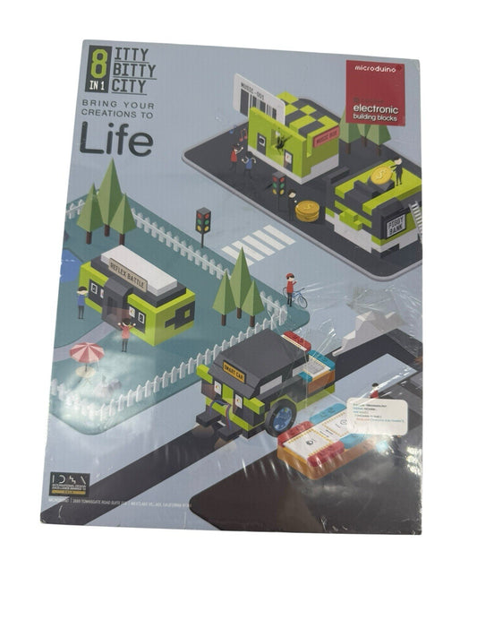 Microduino Itty Bitty City Electronic Building Blocks 8 in 1 NEW SEALED