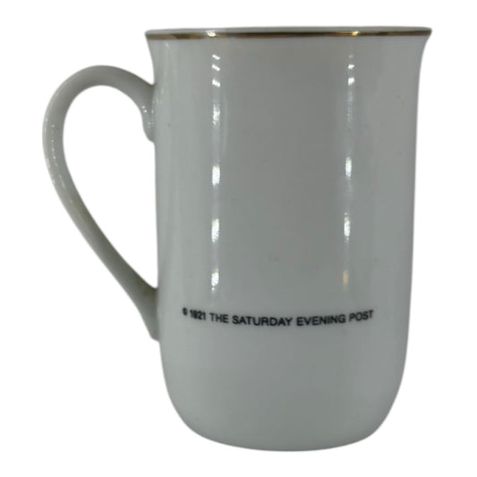Norman Rockwell Saturday Evening Post 1921 No Swimming Mug / Cup