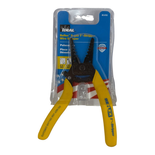 IDEAL 45-618 Reflex™ Super T®-Stripper Wire Strippers 8-14 AWG