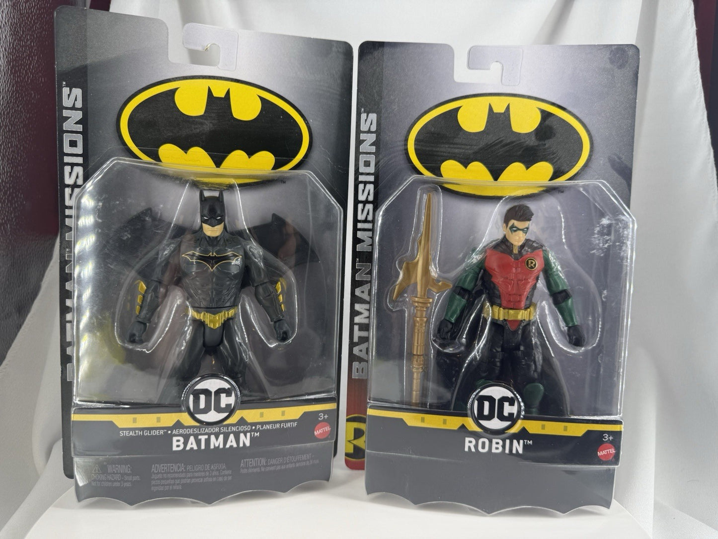 DC Batman & Robin Missions Action Figure SET of 2 – 2018 Mattel – NEW! 🔥