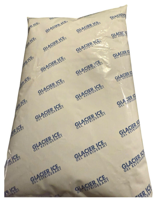 Large Glacier Ice Refrigerant Reusable Gel Ice Pack 7"X6" Non Toxic - Fast Ship