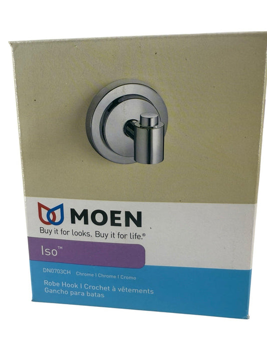 MOEN ISO Single Robe Hook in Chrome DN0703CH