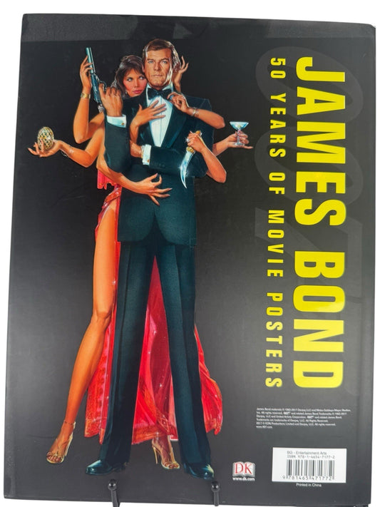 James Bond 50 Years of Movie Posters-VERY GOOD- 2017 Hardcover-First American Ed