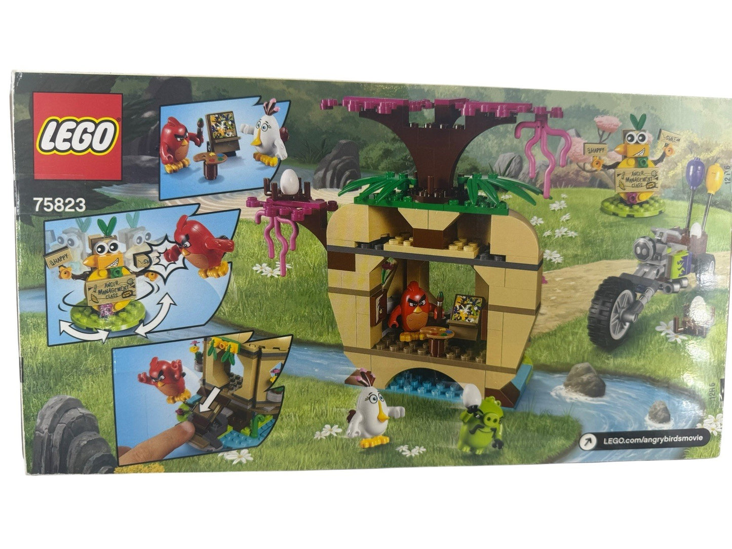 NEW— LEGO The Angry Birds Movie: Bird Island Egg Heist (75823) FREE DELIVERY