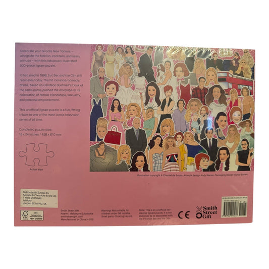 Sex And The City Puzzle Carrie Miranda Charlotte & Samantha 500 Pieces FREE SHIP