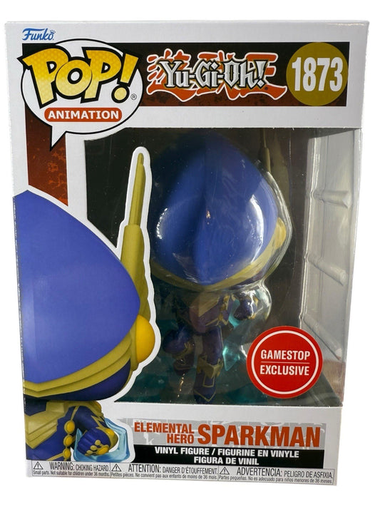Funko Pop! Vinyl: Yu-Gi-Oh! - Elemental Hero Sparkman - With Protective Case