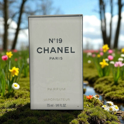 NEW - CHANEL No 19 Parfum Vaporisateur  7.5 ml 1/4 fl.  Concentrated - Sealed
