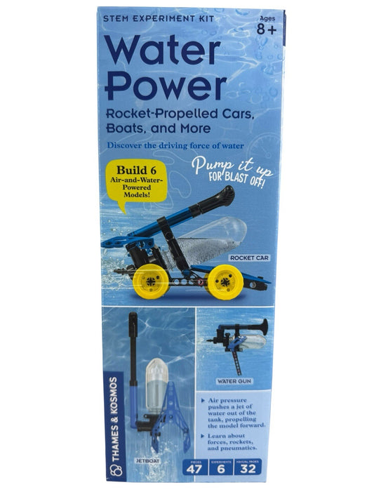 Thames & Kosmos Water Power: Rocket-Propelled Cars, Boats, and More
