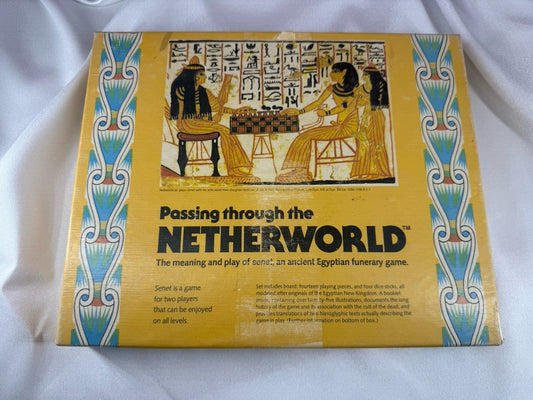 RARE Vintage 1970s Passing through the NETHERWORLD Board Game Pieces missing.