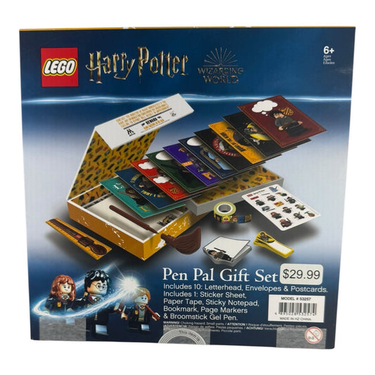 LEGO Harry Potter Wizarding World Pen Pal Set (Letterhead Envelopes & more) NEW