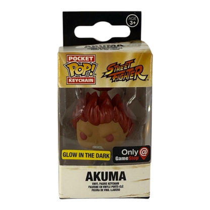 Street Fighter Akuma Funko Pocket Pop! Keychain (Gamestop Exclusive) RARE