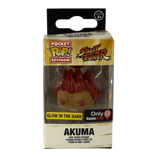 Street Fighter Akuma Funko Pocket Pop! Keychain (Gamestop Exclusive) RARE