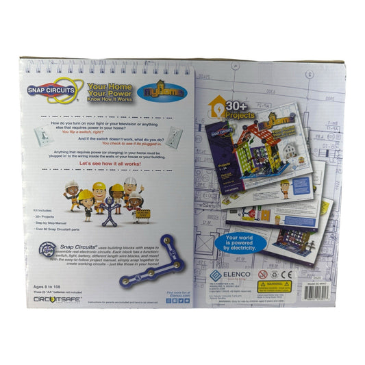 Elenco SCMYH7 My Home Electricity Educational Learning Science Kit